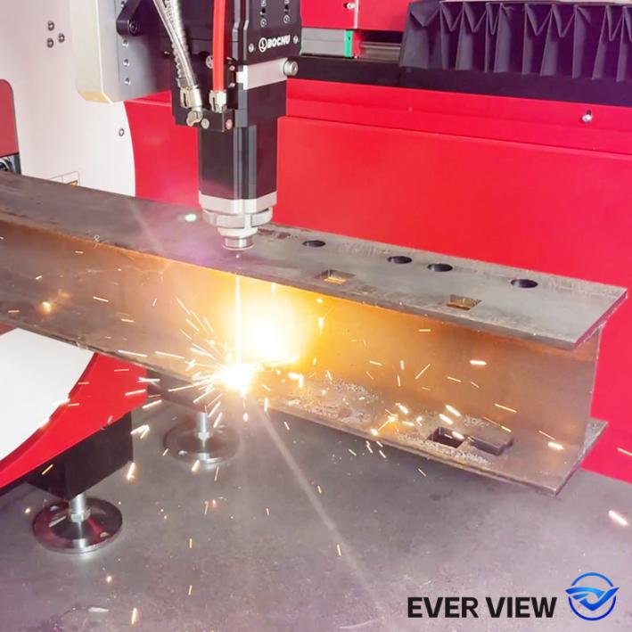Laserové rezacie stroje umožňujú spracovanie kontajnerov; EVER VIEW dosahuje vysokoúčinné rezanie komponentov kontajnerov